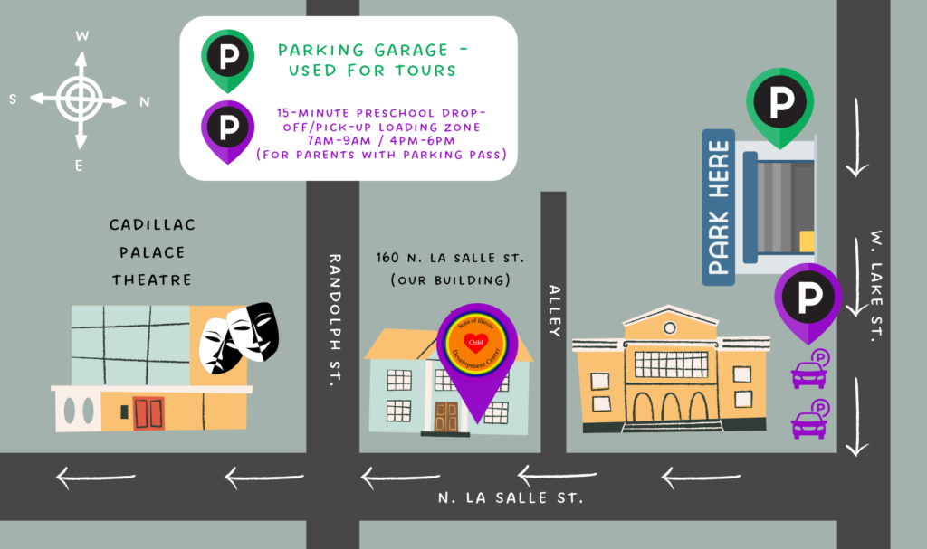 State of Illinois Child Development Center Map